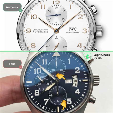 iwc fake|IWC: Replica vs Original (Authenticity.